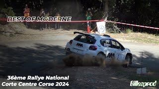 36ème Rallye National de Corte Centre Corse 2024  Best Of Moderne Attack Mistakes [upl. by Grefer]