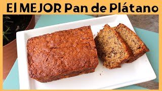 LA MEJOR RECETA DE PAN DE PLÁTANO TODOS MIS TIPS PARA QUE TE QUEDE PERFECTO [upl. by Yelyab]