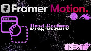 How to Add Drag gesture in React and NextJs with framer motionQuickEasy [upl. by Ethel162]