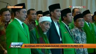 PPP Putuskan Dukung Jokowi di Pilpres 2019 [upl. by Mehsah350]