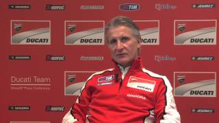 Paolo Ciabatti introduces the 2014 Ducati MotoGP team [upl. by Inesita]