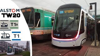 Nouveau Tram T1 Alstom TW20 [upl. by Clifton]