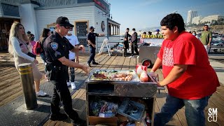 UNPERMITTED STREET VENDORS RUSH PIER POLICE REGAIN CONTROL [upl. by Ynnal615]