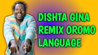 Dishta Gina Remix Oromo Tariku Gankisi feat Oromo Language Unofficial Video [upl. by Hillel]