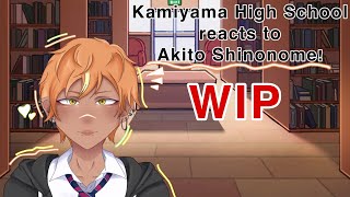 Kamiyama react to Akito  project sekai [upl. by Gnok]