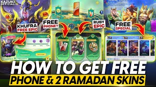 GET 2 OR MORE GUARANTEED FREE SKINS  CHANCE TO WIN A PHONE  RUBY RAMADAN EVENT [upl. by Ecineg140]