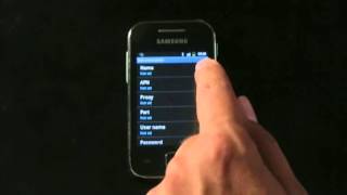 How to setup the Internet settings for Samsung GalaxyY which running Gingerbread OS English [upl. by Trish563]