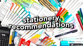 my stationery recommendations 🌸 [upl. by Nisa]