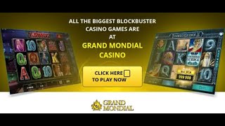 GRAND MONDIAL CASINO REVIEW ONLINE CASINO CANADA NEW ZEALAND INDIA SOUTH AFRICA CASINO REWARDS [upl. by Labannah495]