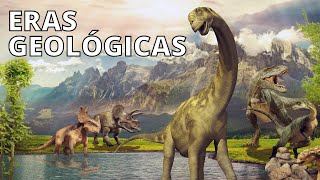 Las ERAS GEOLÓGICAS y sus características  Escalas de tiempo geológico [upl. by Oihsoy]