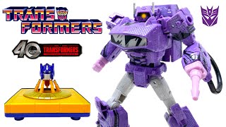 WOW Transformers COMIC EDITION Voyager Class SHOCKWAVE Review [upl. by Netnerb]