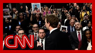 Zuckerberg apologizes to families during Senate hearing [upl. by Enimrej]