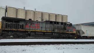 CPKC 249  Muskego yard 1230 10624 [upl. by Ahcsropal684]