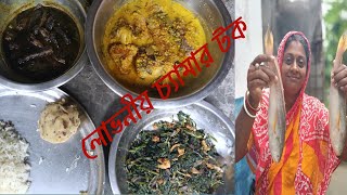 Chyama Fish Delicious Sour Bhola Fish Jhal in Bengali chhutkiGardenVlog [upl. by Tijnar]