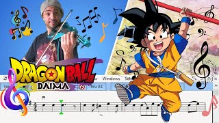 Dragon Ball DAIMA  Opening Jaka Jaan 』Partitura  Sheet Music [upl. by Heintz269]