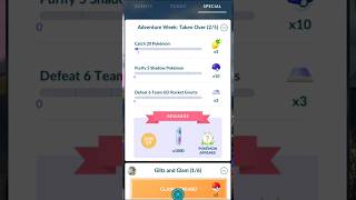 Giovanni Shadow Cresselia Special Research Rewards in Pokemon Go  Shorts PokemonGo giovanni [upl. by Llebana]