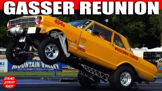 Gasser Reunion Nostalgia Drag Racing Videos [upl. by Haibot616]