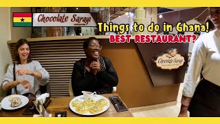 Best Restaurants in Accra  Things to do in Accra Ghana  Detty December Ghana 🇬🇭 Ep 92 [upl. by Grearson994]