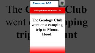 EXERCISE 136 Description and Set Phrase Test english americanaccenttraining learnenglish [upl. by Lagiba833]