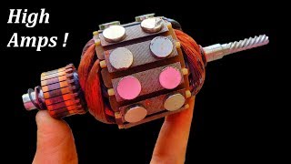 Wow 12v 500w High Current Dynamo from 24v DC Motor DIY [upl. by Hashim]