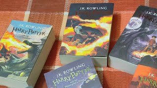 UNBOXING HARRY POTTER BOOK SET ALL SEVEN BOOKS IN ONE FOR 730₹ only from MEESHO [upl. by Aidua]