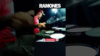 Blitzkrieg Bop RAMONES drumcover cover 09 [upl. by Nnylatsyrk]