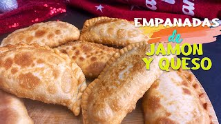 Las mejores Empanadas de jamón y queso con una salsa cremosa [upl. by Oirrad]