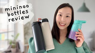 Mininoo Water Bottles Review [upl. by Guidotti704]