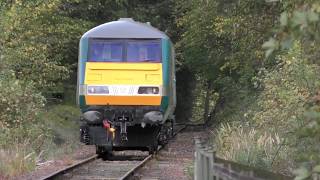 Ex DVT 82113 Class 19 branch line testing October 2018 [upl. by Aihpledalihp]