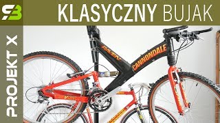 Szybki Projekt 3200 zł Cannondale Super V Raven 2000 z roku 1998 [upl. by Eiggem]