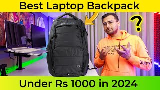 Best Laptop Bag For Men Under 1000  Gear Backpack Review 🔥 [upl. by Llerat]