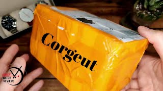 👉 Corgeut Oris Big Crown Pointer 👈 Homage❓ Unboxing amp First Impressions HWR [upl. by Llewon342]