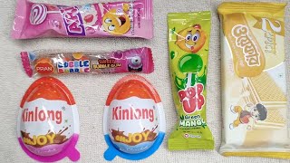 Mega Unboxing Kinder Joy amp Lollipop Candy Treasure Trove 🍬🍩 [upl. by Herriott]