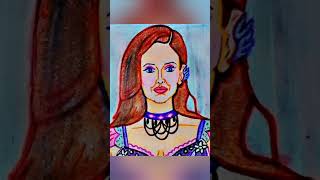 Painting of kapalika💜shaitanirasmeindrawing kapalika shaitanirasmein shefalizariwala starbharat [upl. by Belda]