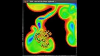 C Real Time Fluid Simulation [upl. by Lucky]