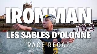 IRONMAN 703 Les Sables dOlonne  Race Recap  Julie IEMMOLO  Triathlète Professionnelle [upl. by Nivlen]