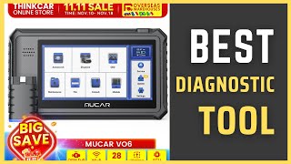 Best Diagnostic Tool on ALIEXPRESS  MUCAR VO6 OBD2 Automotive Diagnostic Tool [upl. by Trini710]