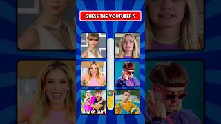 Guess the YouTuber Rebecca Zamolo Salish Matter shorts quiz [upl. by Fausta]