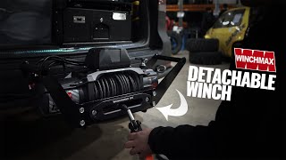 Receiver Hitch Detachable Winch for the V10 Touareg [upl. by Hedvah]