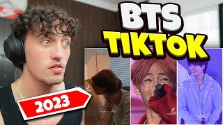 BTS TikTok Compilation 2023  REACTION [upl. by Younglove]