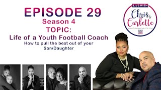 Chris and Carlette Live  Life of a Youth Football Coach  Coach Ricky Prichett [upl. by Nya]