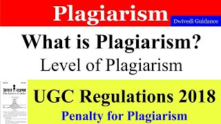 Plagiarism Meaning UGC Regulations on Plagiarism Plagiarism in Research plagiarism ugc net [upl. by Oileduab851]