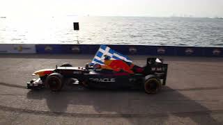 Red Bull Showrun Thessaloniki Patrick Friesacher RB8 [upl. by Norbert]