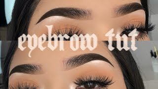 Current Eyebrow Tutorial 2019 [upl. by Gnohc]