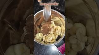 Banana cashew icecream recipe😋 । shorts viral trending [upl. by Nelly184]