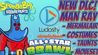 Nickelodeon AllStar Brawl  Most Wanted Villain NEW Man Ray DLC Character Ideas  Moveset [upl. by Eggett]