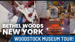 Bethel Woods Catskills NY Woodstock museum tour [upl. by Nomled]