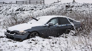 ULTIMATE Winter Car Crashes  Snow Fails ❄ [upl. by Annaeoj]