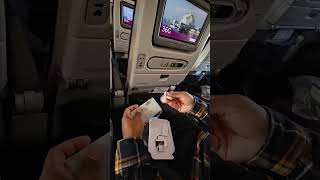 Unboxing AirFly pro on the plane [upl. by Gusba]