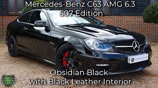 MercedesBenz C63 AMG 63 507 Edition registered November 2014 14 finished in Obsidian Black [upl. by Fornof924]